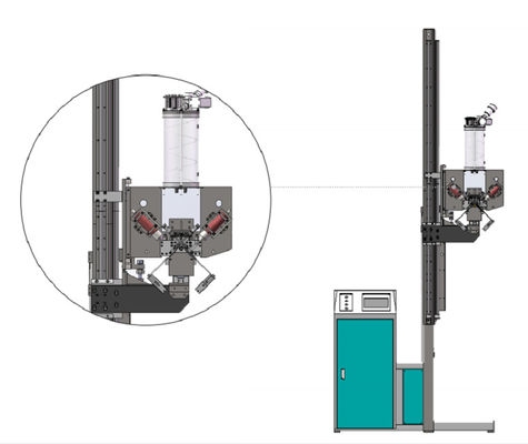 Automatische Molekularsieb-Füllmaschine für die doppelte Glasverarbeitung