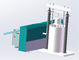 Heiße Schmelzbutylextruder-Maschine für ausgebreitete Aluminiumdistanzscheiben-Rahmen gleichmäßig