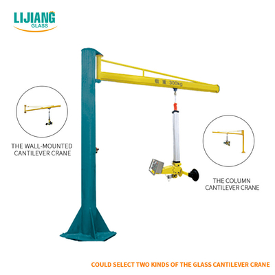 Vakuumbehandelndes freitragendes Jib Crane With Suction Cups Glass-Glasladen