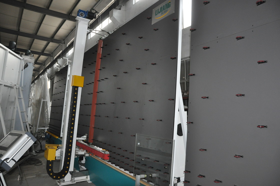 Automatische vertikale Glaskantenschleifmaschine mit CER für isolierende Glasproduktion