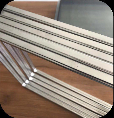 Warmes Adge Technolgy Butyl- Aluminium-Sapcer und kalte Distanzscheibe Adge Alumunim für doppeltes Glas