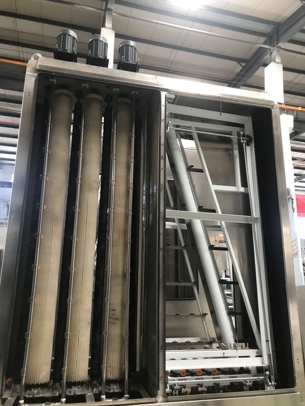 Niedriger E Gläserspüler automatisches 2-10m/min der großen Glasvertikalen-