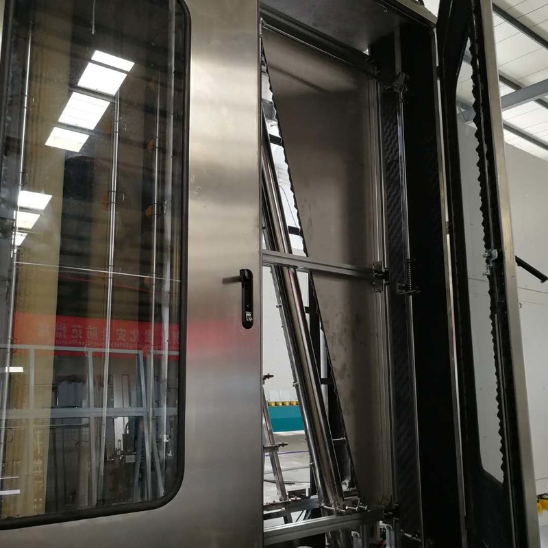 Vertikale isolierende Glasfertigungsstraße, kann die minimale und maximale Glasgröße wählen