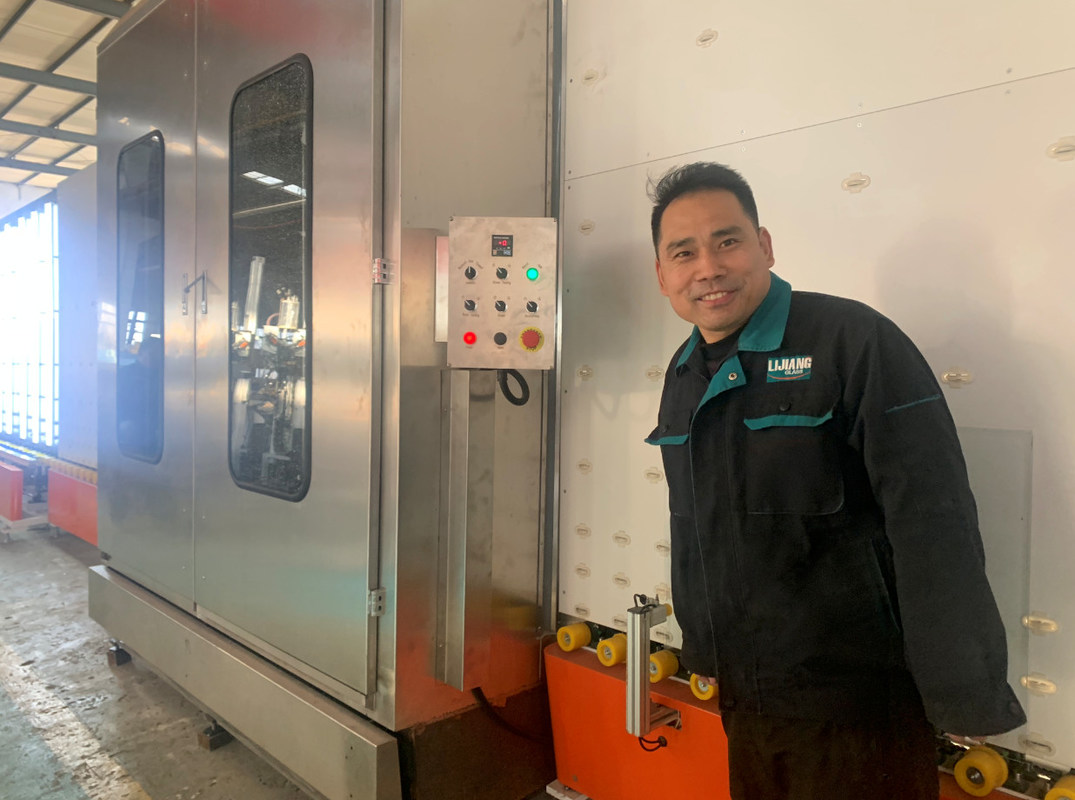 Horizontale isolierende Glas-automatische Doppelverglasungs-Fertigungsstraße für doppeltes Glas