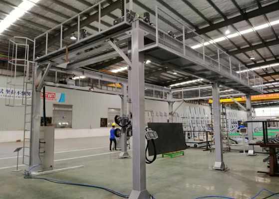 Bock-automatische Entleerungsmaschine der Lasts-800kg für isolierende Glasmaschine